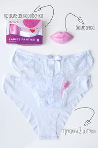 si00563 - Трусы женские 2 шт., Dentelle